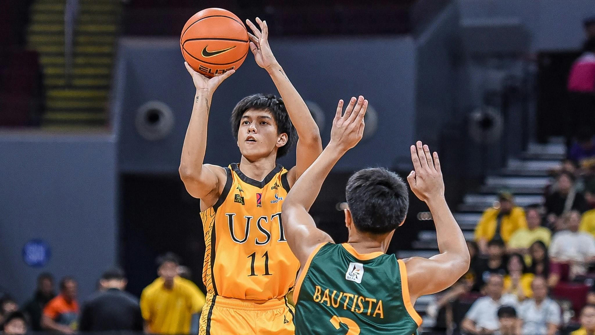 UAAP: Forthsky Padrigao posts double-double vs FEU to lead UST in fourth Season 87 win